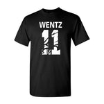 New Popular Style Philadelphia Eagles Shirt 11 Carson Wentz Jersey T-Shirt MI-TEE